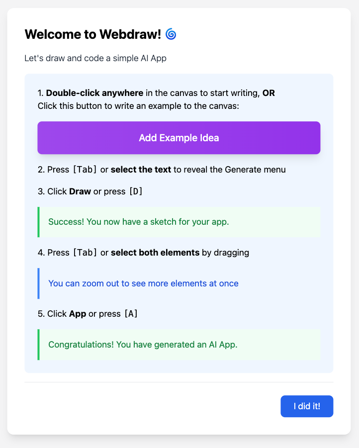 Create AI Apps in Minutes - Webdraw Tutorial
