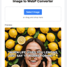 Image to WebP Converter