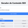 Gerador de Conteúdo SEO